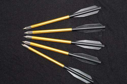 6.5 Inch Aluminium crossbow bolts for pistol crossbow